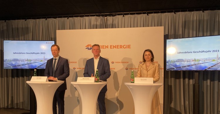 Das Management der Wien Energie konnte erfreuliche Zahlen für 2023 vorlegen.