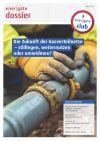 Titelbild für das Dossier "Die Zukunft der Gasverteilnetze – stilllegen, weiternutzen oder umwidmen?"